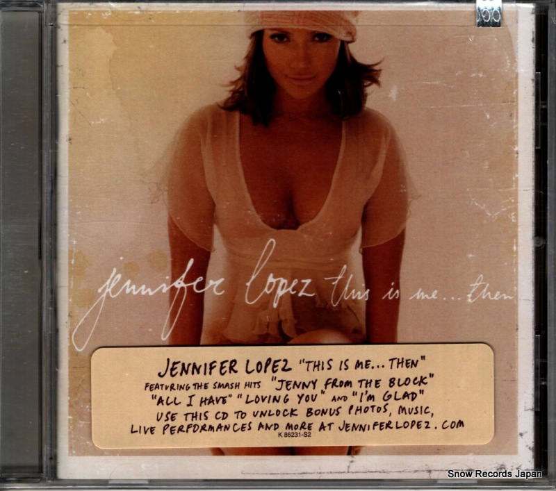 ジェニファー・ロペス this is me...then EK86231