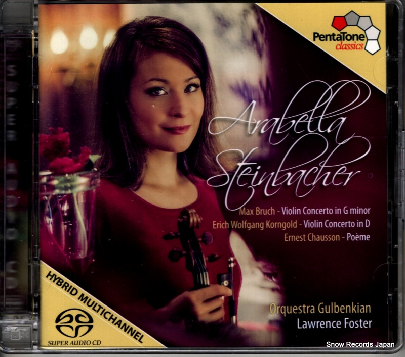 アラベラ・シュタインバッハー bruch; violin concerto in g minor PTC5186503