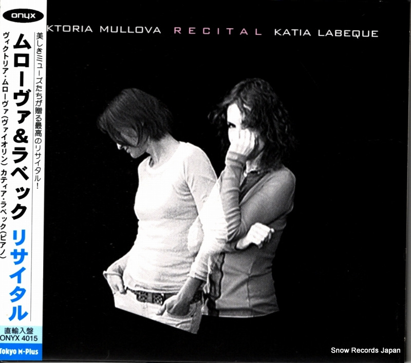 ムローヴァ&ラベック リサイタル ONYX4015