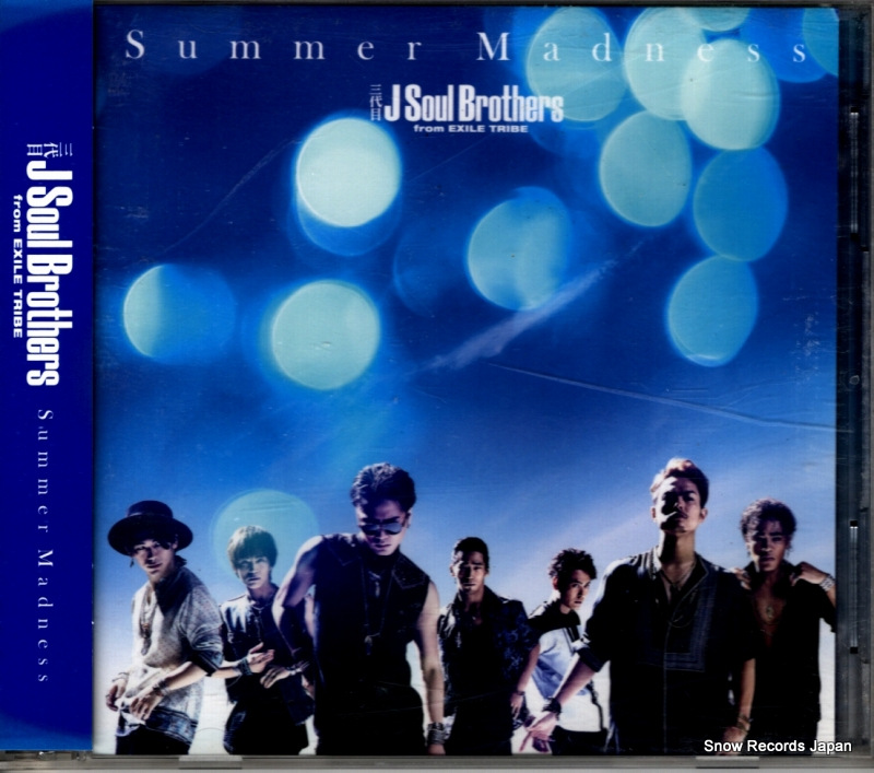 ������ J SOUL BROTHERS FROM EXILE TRIBE summer madness RZCD-59923