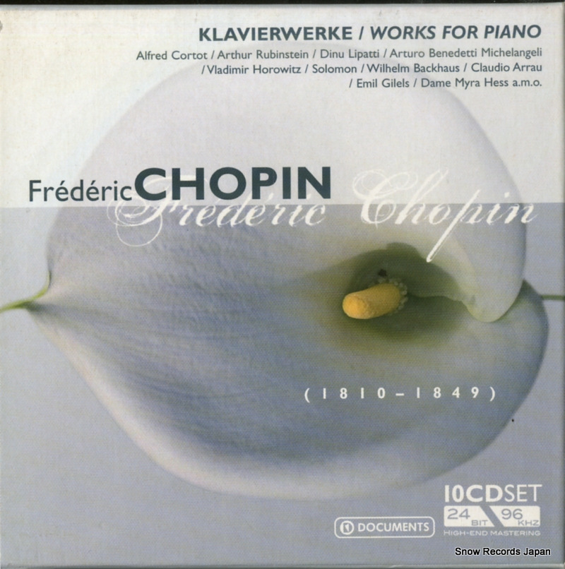 V/A chopin; klavierwerke / works for piano 222913