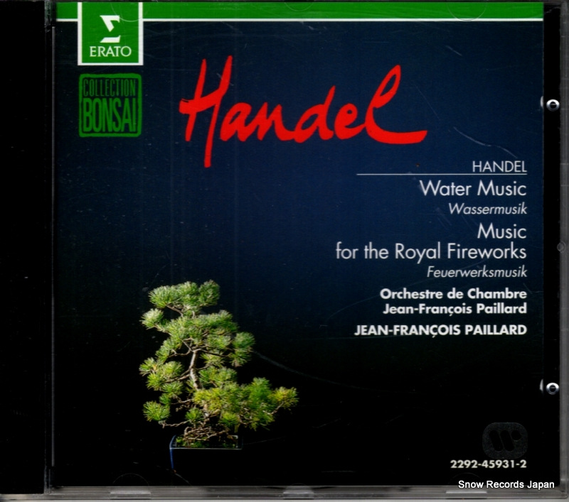 ������ե�󥽥�ѥ��䡼�� handel; water music 2292-45931-2