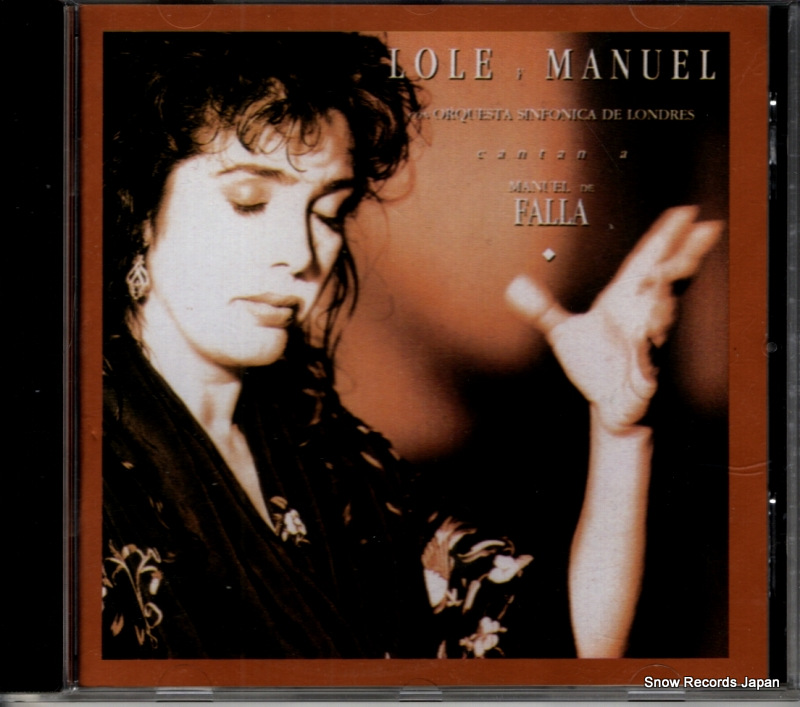 ローレ・イ・マヌエル cantan a manuel de falla 0731451370526