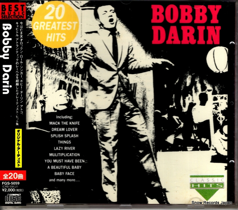 ボビー・ダーリン ボビー・ダーリン FGS-5059 / CRB-558(J) / CDCRB558