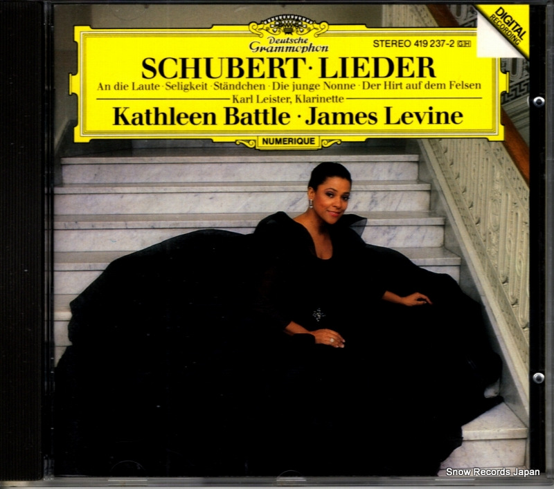 ���㥹�꡼�󡦥Хȥ롿�������ॺ����������� schubert; lieder 419237-2