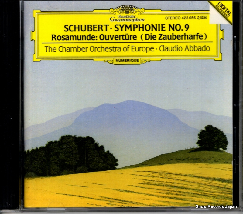 ���饦�ǥ��������Х� schubert; symphonie no.9 423656-2