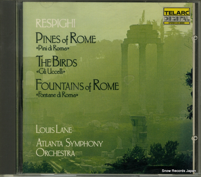 �륤���졼�� respighi; pines of rome CD-80085