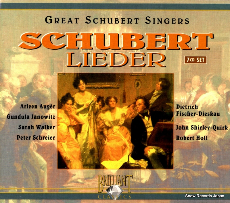V/A schubert; lieder (great schubert singers) 99443