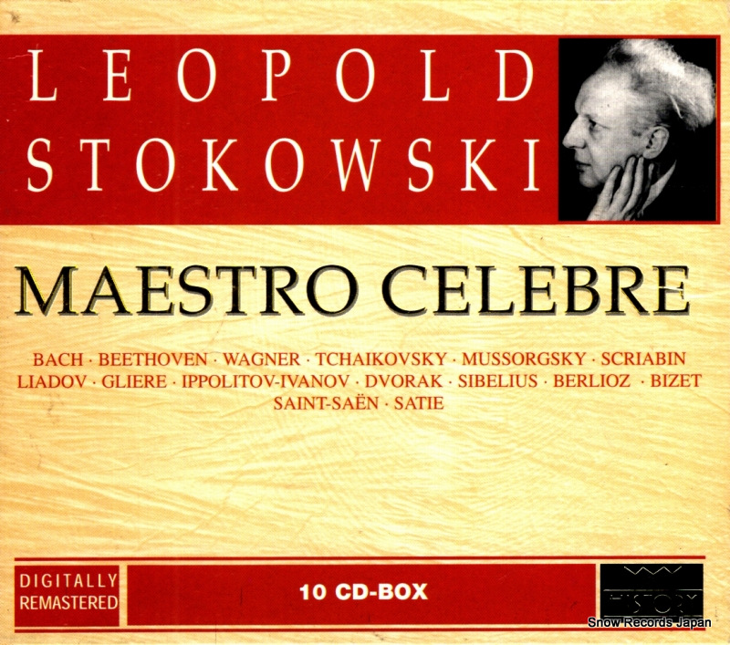 レオポルド・ストコフスキー maestro celebre 20.3290-HI
