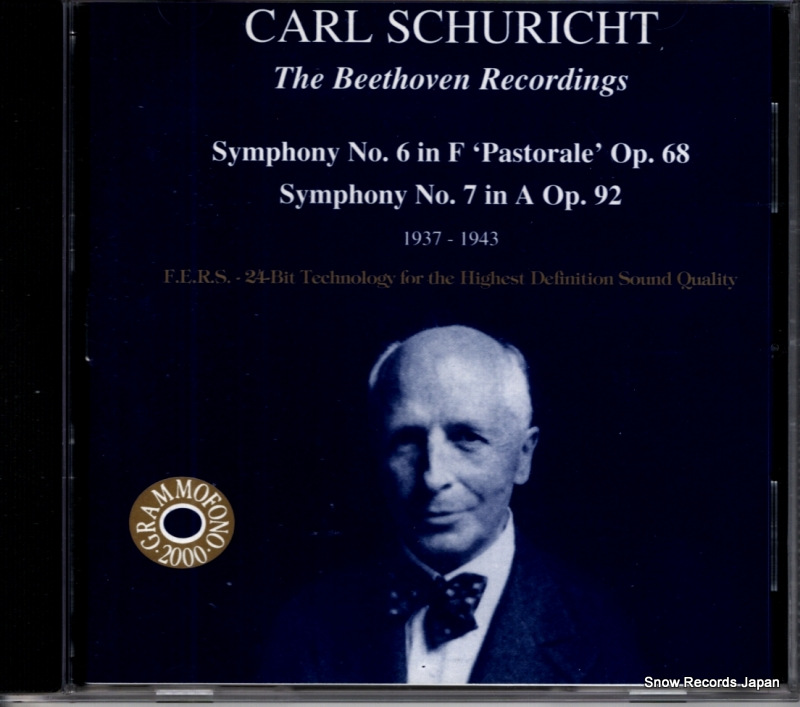 カール・シューリヒト beethoven; symphony no.6 in f 'pastorale' op.68 AB78961