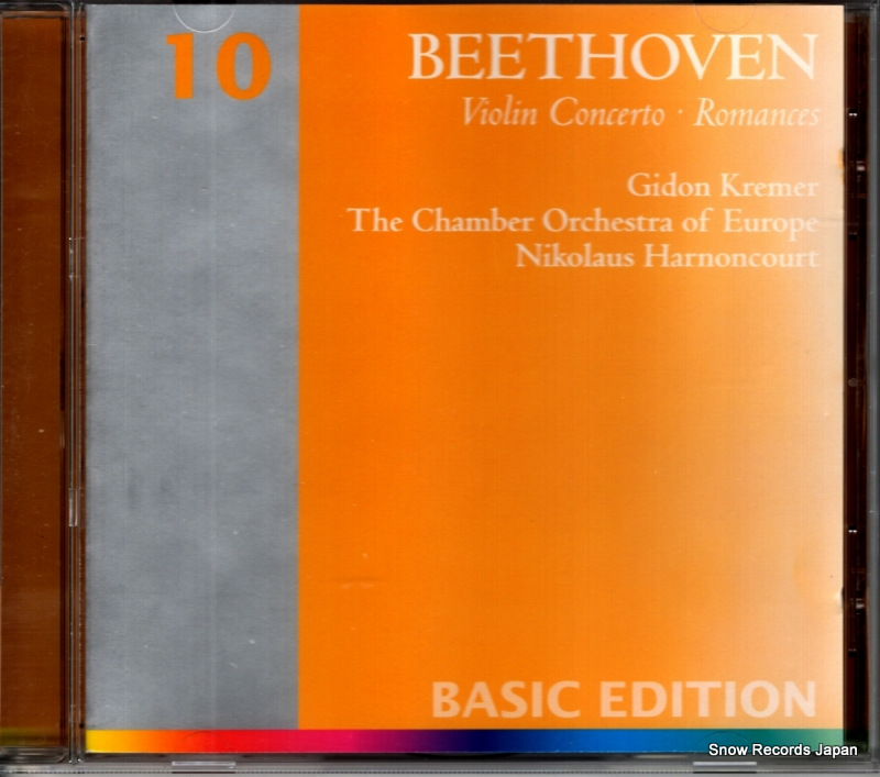 �˥��饦���������Υ󥯡��� beethoven; violin concerto - romances 8573-89292-2