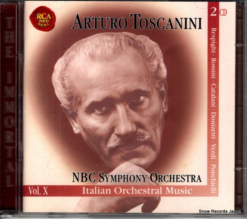 アルトゥール・トスカニーニ vol.10 italian orchestral music 74321723742