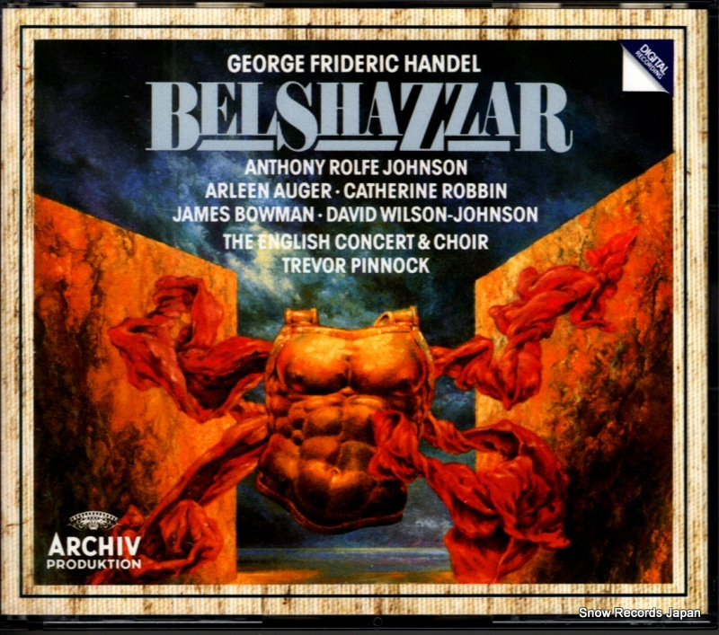 トレヴァー・ピノック handel; belshazzar 431793-2