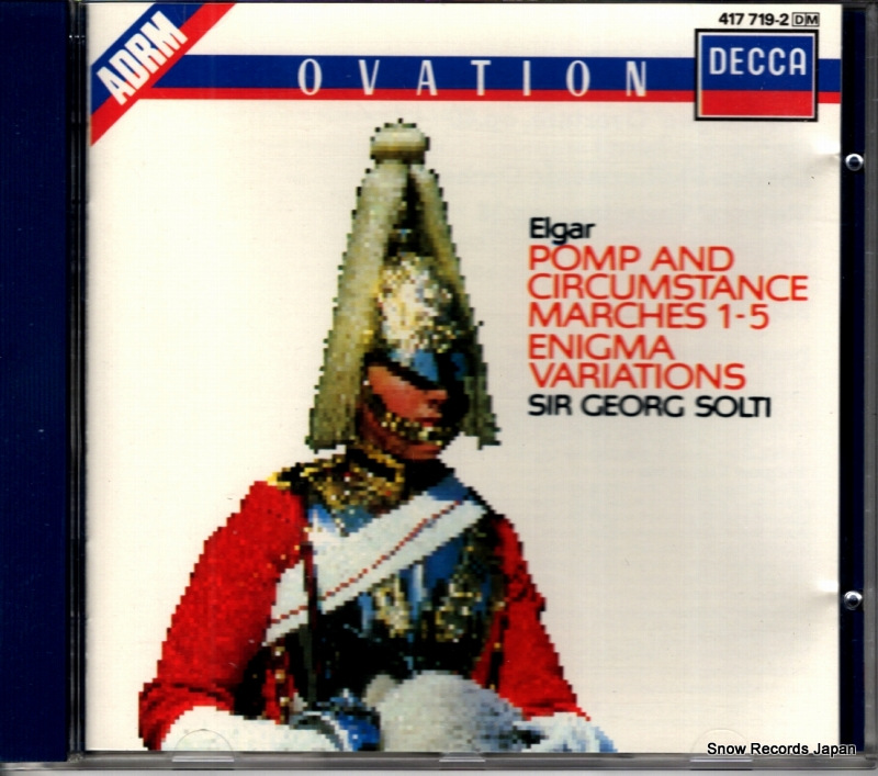 ゲオルグ・ショルティ elgar; pomp and circumstance marches 1-5 417719-2