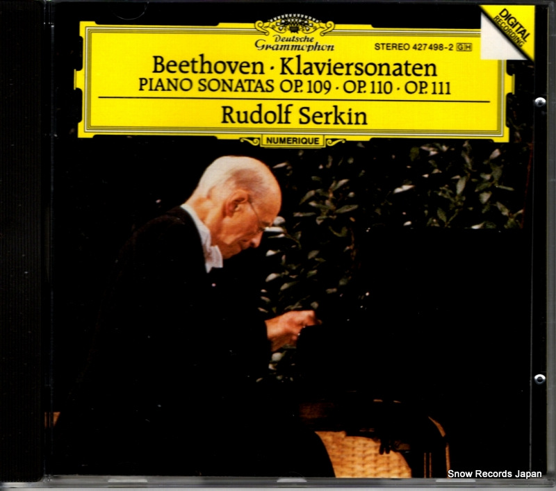��ɥ�ա����륭�� beethoven; klaviersonaten 427498-2