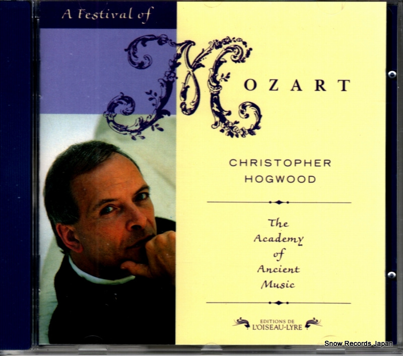 ���ꥹ�ȥե������ۥ����å� mozart; a festival of mozart 425643-2