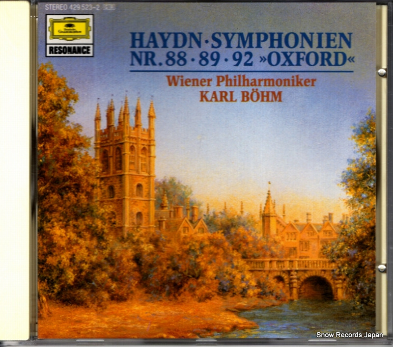�����롦�١��� haydn; symphonien nr.88, 89, 92 