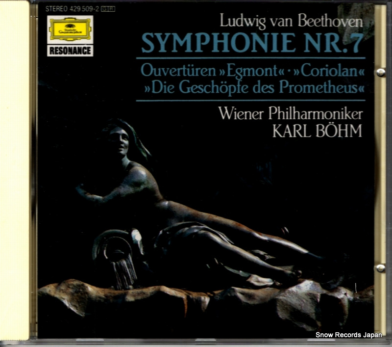 カール・ベーム beethoven; symphonie nr.7 429509-2