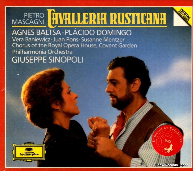 ���奼�åڡ����Ρ��ݥ� mascagni; cavalleria rusticana 429568-2