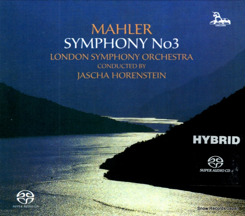 ��å��㡦�ۡ���󥷥奿���� mahler; symphony no.3 SRM045SACD