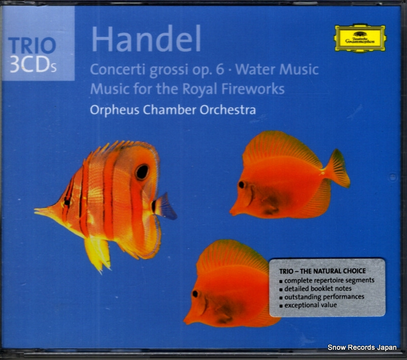オルフェウス室内管弦楽団 handel; concerti grossi op.6 471758-2