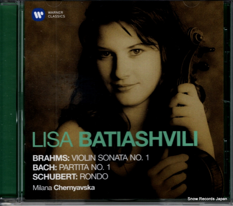リサ・バティアシュヴィリ brahms; violin sonata no.1 0190295739867