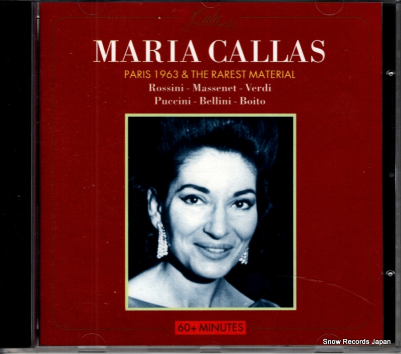 マリア・カラス paris 1963 & the rarest material GL321