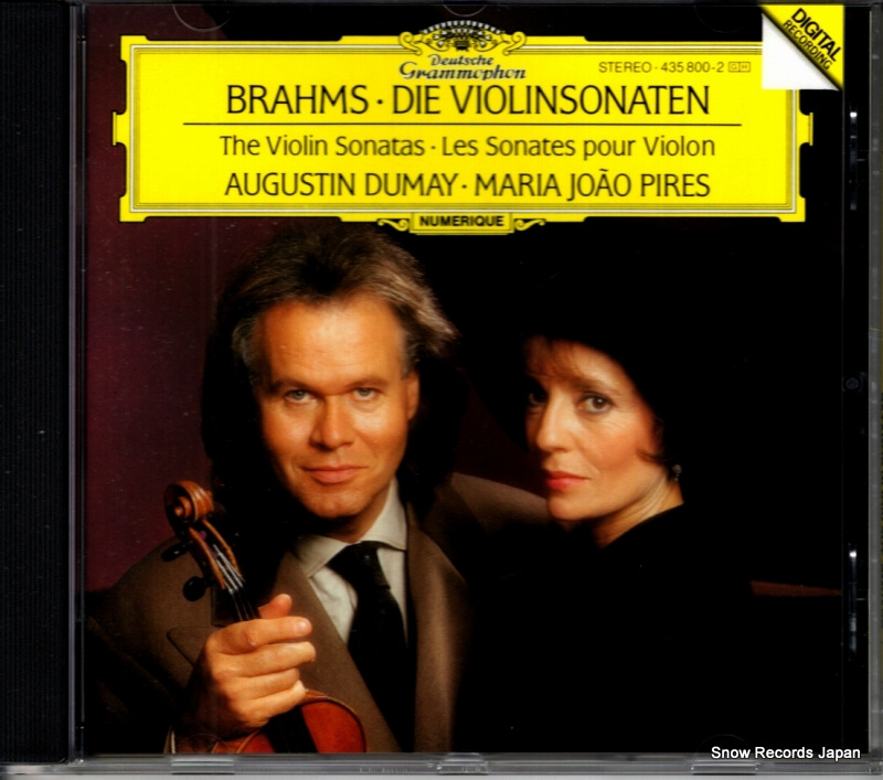 �������她���󡦥ǥ�ᥤ���ޥꥢ�����祢�󡦥ԥ쥷�� brahms; die violinsonaten 435800-2