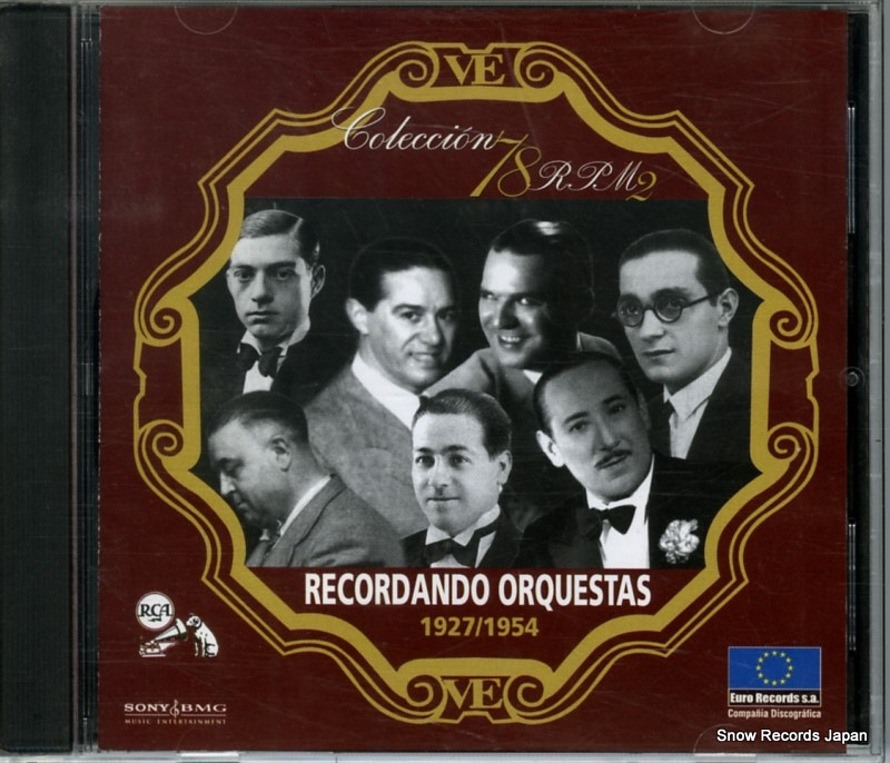 V/A recordando orquestas 1927/1954 EU17031