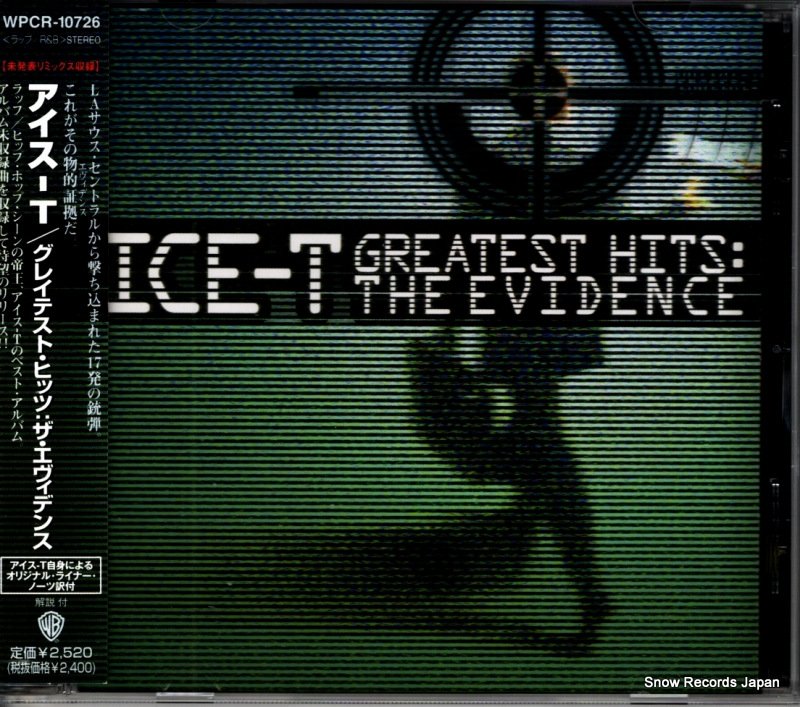 ICE-T グレイテスト・ヒッツ ザ・エビデンス WPCR-10726