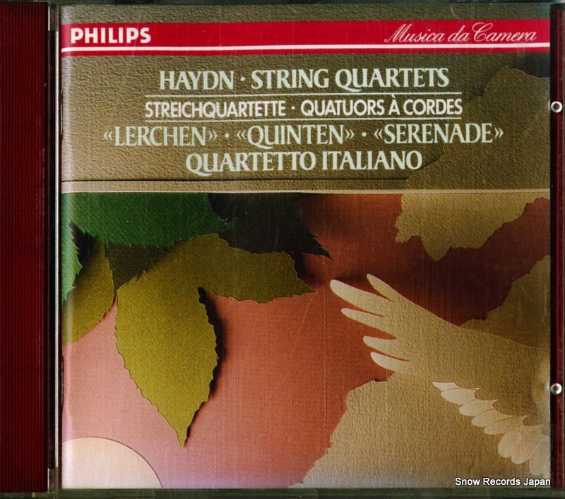 イタリア弦楽四重奏団 haydn; string quartets 426097-2