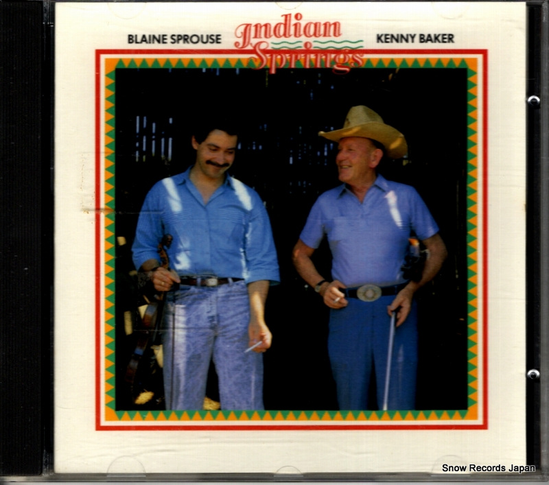 ケニー・ベイカー&ブレイン・スプロウズ indian springs CD0259