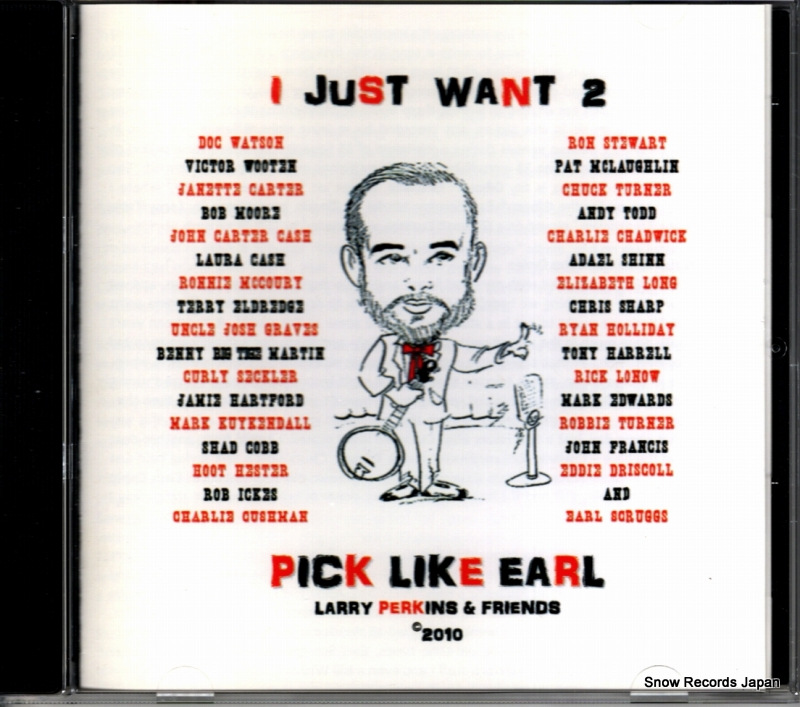 ラリー・パーキンス i just want 2 - pick like earl 643157413899