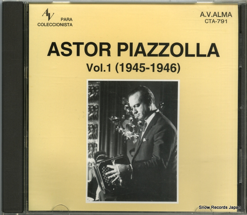 アストル・ピアソラ vol.1 (1945-1946) CTA-791