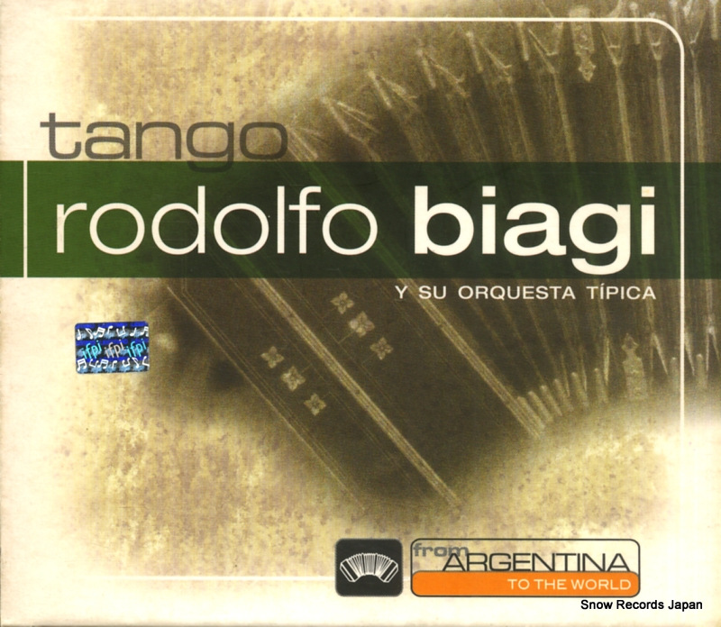 ロドルフォ・ビアジ rodolfo biagi y su orquesta tipica 094637196328