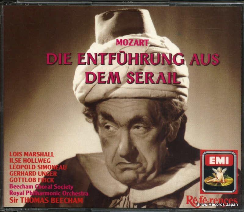 トーマス・ビーチャム mozart; die entfuhrung aus dem serail CHS7637152