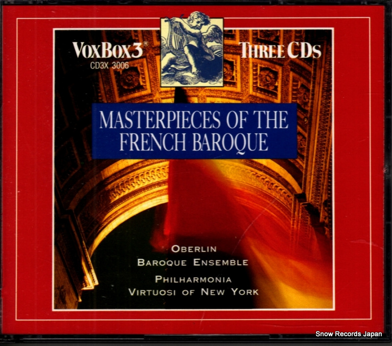 V/A masterpieces of the french baroque CD3X3006