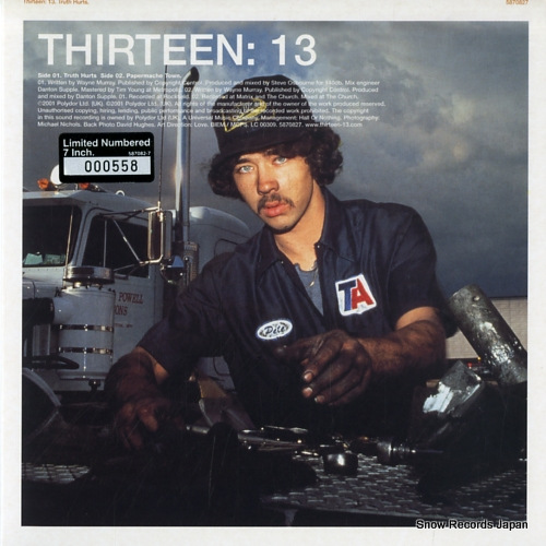 THIRTEEN:13 truth hurts 5870827 - front cover