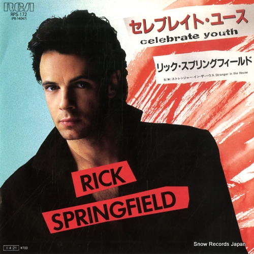 SPRINGFIELD, RICK celebrate youth RPS-172 - front cover