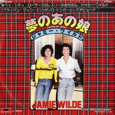 WILDE, JAMIE you're my baby DPQ6068 - front cover
