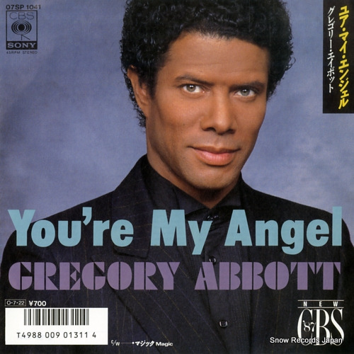 ABBOTT, GREGORY you're my angel 07SP1041 - front cover
