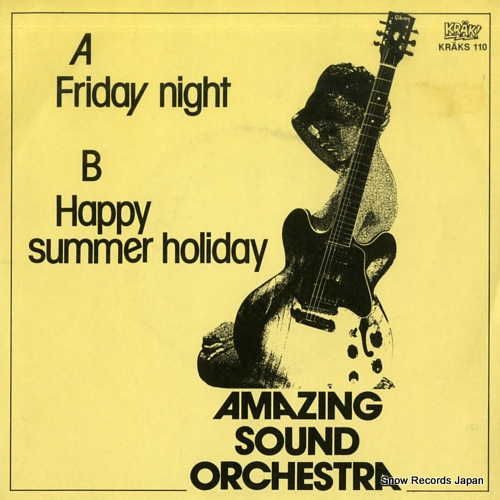 AMAZING SOUND ORCHESTRA friday night KRAKS110 - front cover