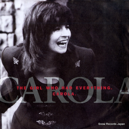 CAROLA the girl who had everything 113705 - front cover