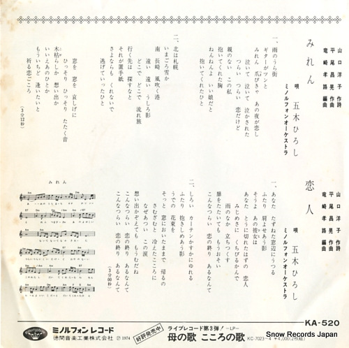 ITSUKI, HIROSHI miren KA-520