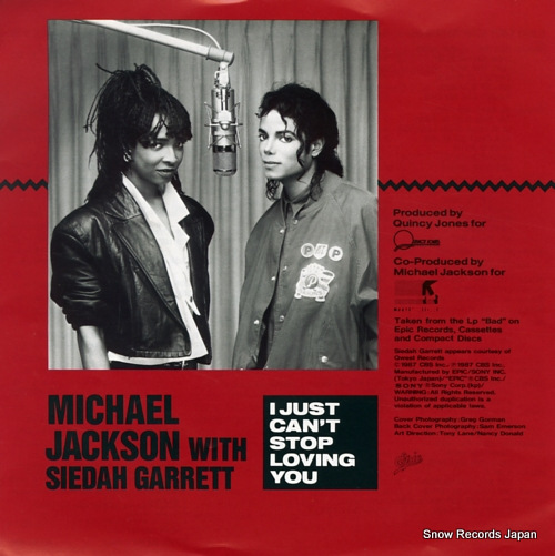 JACKSON, MICHAEL i just can't stop loving you 07.5P-460
