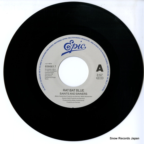 RAT BAT BLUE saints and sinners 656661-7