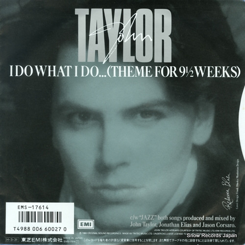TAYLOR, JOHN i do what i do EMS-17614