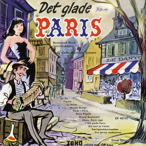 BECH, BERTRAND i det glade paris EP45115