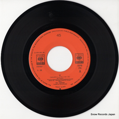 DIAMOND, NEIL be SOPB296