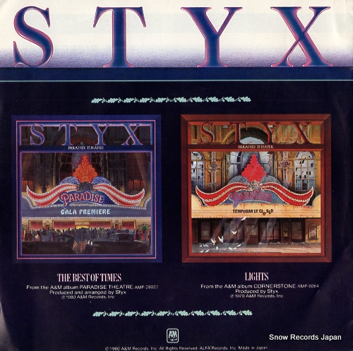 STYX the best of times AMP-711